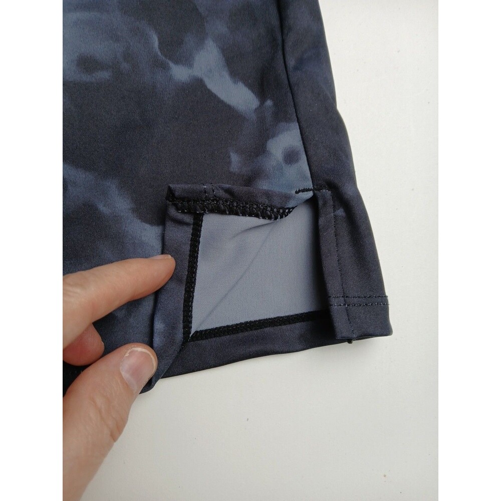 Viddia Athletic Skort Tie Dye Black/Gray Size Large Modest Stretch 19" Length - Picture 8 of 11